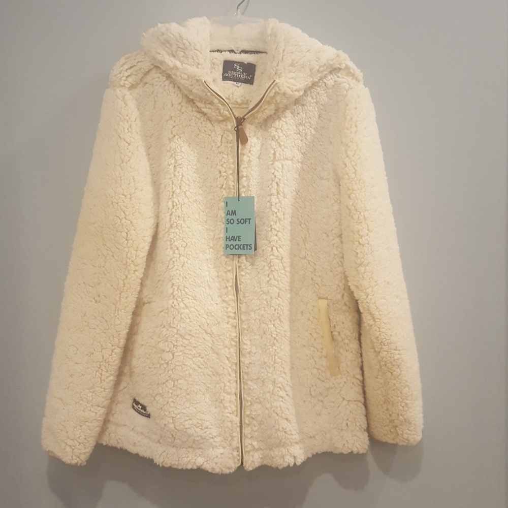 Simply Southern sherpa hooded Jacket
